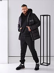 Идеальный дуэт: стильный костюм и утеплённая куртка для любого сезона