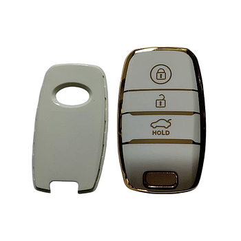 Чохол для ключа KIA білий