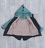 Куртка дитяча на хлопчика демісезонна Діно Комбі - весна-осінь Весняна курточка для дітей від 2 років 98, фото 5