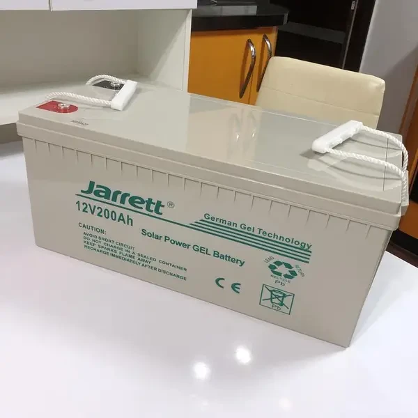 Гелевий аккумулятор Jarrett 12V 200 Ah BATTERY GEL для котла і сонячнихх панелей