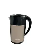 Дисковий електричний чайник Rainberg 2200 Вт 2,0 л  Скляний RB
