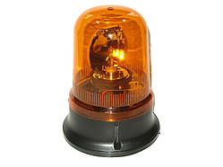 Оригінал! Мигалка кругла TR 503-3 12V (H1/55W) жовта (на шурупах) - Вища Якість!