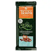 Шоколад молочний без добавок без сахара Trapa, 75г