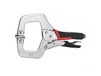 Кліщі затискні C-type 280мм, Cr-V UT-5206 ТМ INTERTOOL FG