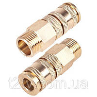 Популярний! Швидкорознімне з&apos;єднання із зовнішньою різьбою. 1/2" ПМ-4SM - Краща якість тільки на Nukleon.com.ua