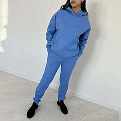 Жіночі спортивні костюми на флісі #К3 Блакитний