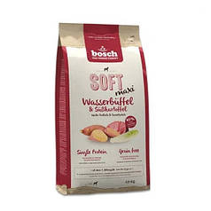 Напіввологийкорм Bosch Бош "Софт  Плюс Максі" з буйволом та картоплею 1 кг