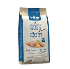 Напіввологийкорм Bosch Бош для собак НРС СофтПлюс Юниор Курка та картопля 1 кг