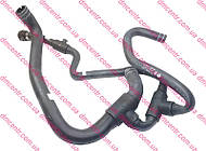 Патрубок охолоджувальної рідини лівий (обратка) 1.4i (70kw) Doblo 2009- OPAR, Виробник: FIAT, OE: 51817697,