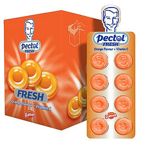 Льодяники Damel Pectol Апельсин, вітамін С 20г