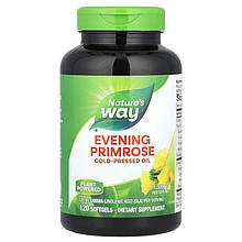 Олія примули вечірньої Nature's Way "Evening Primrose Max Strength" подвійна сила, 1300 мг (120 капсул)