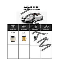Комплект фільтрів Audi A5 I 2.0 TDI (2009-2017) WIX