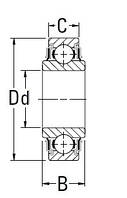 Підшипник NACHI 30BCDS3, DG306725W.2RS