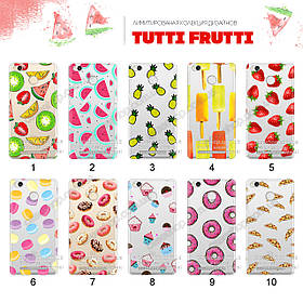 Ультратонкий прозорий чохол з малюнком для Xiaomi Redmi 3S / 3X / 3 Pro (80 дизайнів)