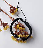 Браслет із молитвою псалом 90, білий хрест, фото 2