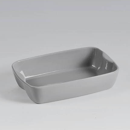 Деко прямокутне Maestro MR-21243-63 28,5х19,5х6,5 см світло-сірий ID 4928105, фото 2