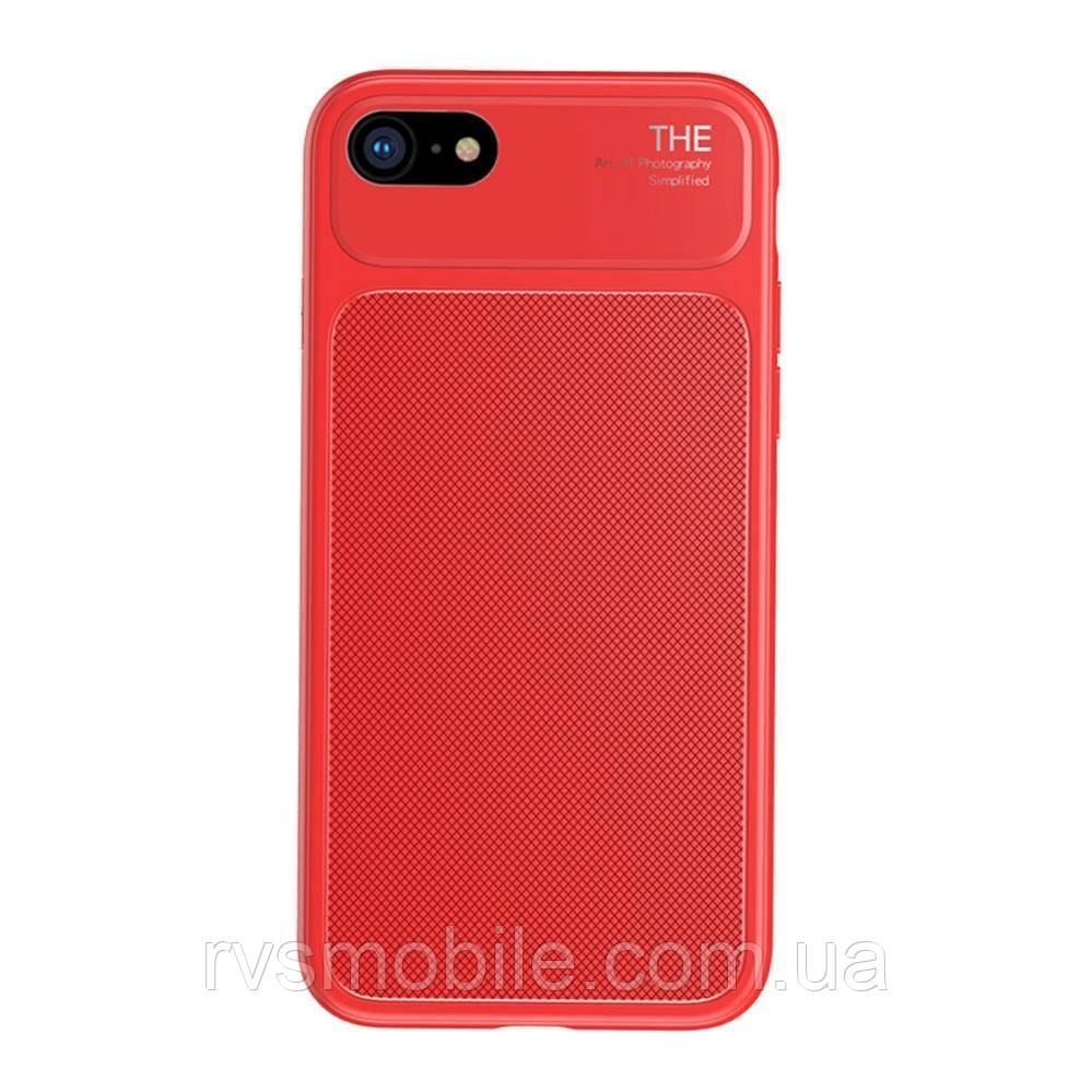 Чохол Baseus для iPhone SE 2022/ 2020/ 8/ 7 - Knight Case, Red (WIAPIPH8N-JU09), фото 1