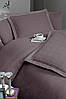 Постільна білизна First Choice сатин Deluxe — Royce Lilac євро, фото 2