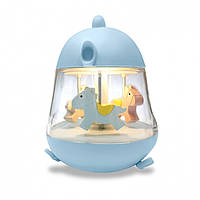 Популярний! Музичний Нічник Курчатко Карусель (Блакитний) - Краща якість тільки на Nukleon.com.ua