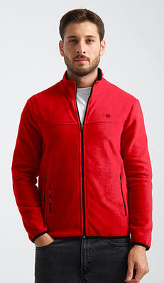 Фліска тепла зіпер Shooter чоловіча на блискавці M-XXXL, XL, Червоний