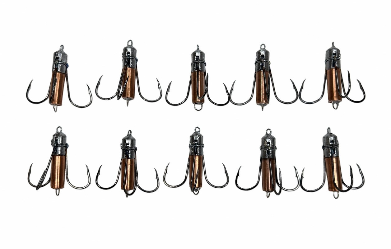 Снасть Кіллер (відьма, бомбочка, яйце) - Мідь - 10 шт/уп