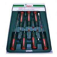 Популярний! Набір викруток 7 предметів шліц та хрест HANS (06400-7M) - Краща якість тільки на Nukleon.com.ua