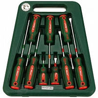 Популярний! Набір викруток 9 попер. шліць і хрест у пластику HANS (06400-9M) - Краща якість тільки на Nukleon.com.ua