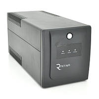 Лінійно-інтерактивне ДБЖ Ritar RTP1200 Proxima-L (720Вт) 4xSCHUKO АКБ 2x12V,7Ah