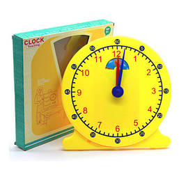 Навчальна іграшка Механічний годинник діаметр 29,5 см від Obetty