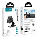 Тримач для мобільного HOCO CA53 Intelligent dashboard in-car holder Black+Gray, фото 8