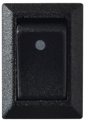 KCD5-101 B/B Перемикач 1 клав. чорний, фото 2