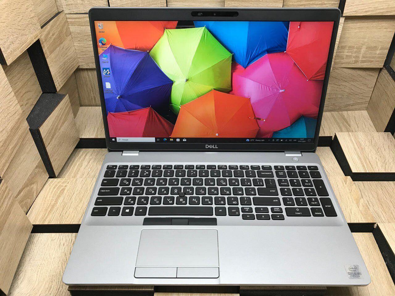 Б/в Ноутбук Б-клас Dell Latitude 5510 15.6" 1920x1080 Сенсорний| Core i5-10310U| 8 GB RAM| 256 GB SSD| UHD