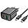 Мережевий зарядний пристрій HOCO CS23A Sunlight dual-port PD30W+QC3.0 charger set(Type-C to Type-C)(EU) Black, фото 5