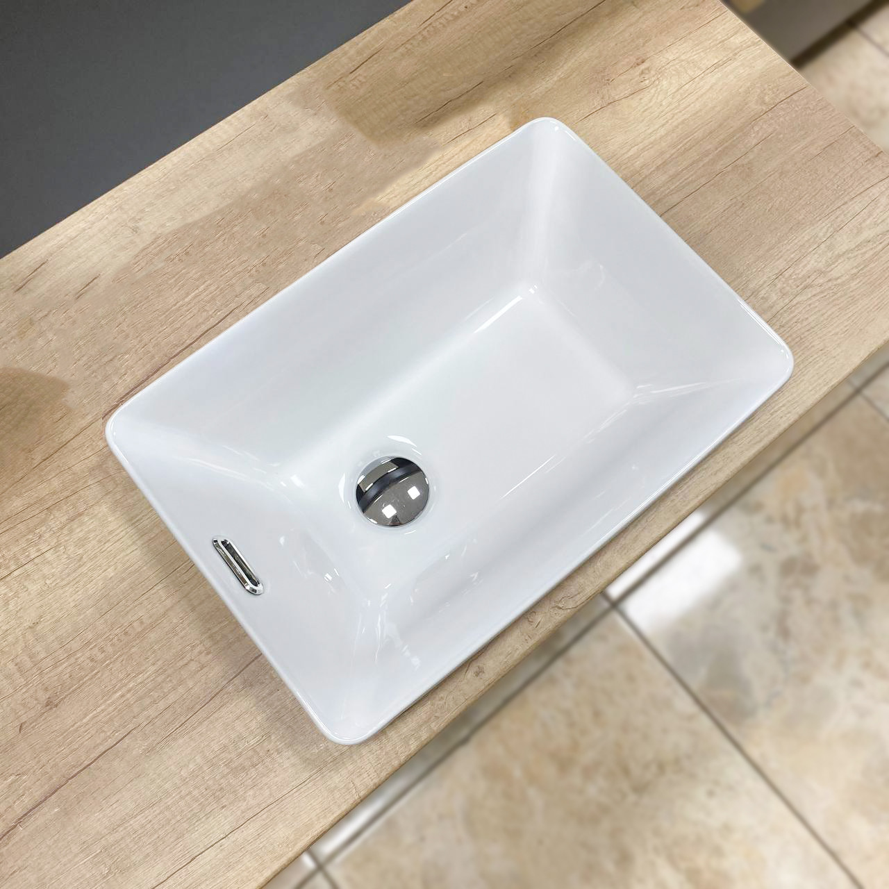 Умивальник (раковина) VBI TORITTO S WHITE врізний, фото 1