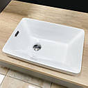 Умивальник (раковина) VBI TORITTO S WHITE врізний, фото 3