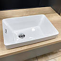 Умивальник (раковина) VBI TORITTO S WHITE врізний, фото 4