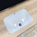 Умивальник (раковина) VBI MOENA WHITE врізний, фото 4