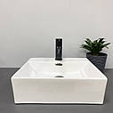 Умивальник (раковина) VBI PADUA 40 WHITE накладний підвісний, фото 3