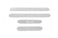 Накладки на пороги OmsaLine (4 шт., нержавейка) для Citroen C-5 2008-2017 гг