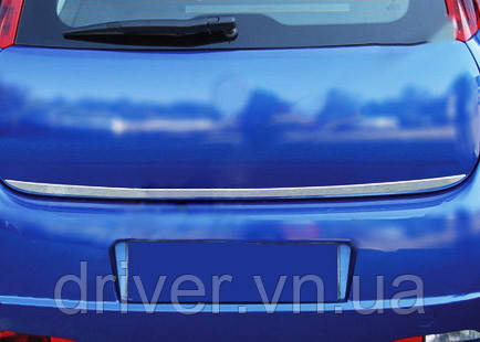 Кромка багажника (нерж.) для Fiat Punto Grande/EVO 2006-2018 гг