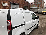 Рейлинги хром Макси база, Металлические ножки для Mercedes Citan 2013- гг, фото 4