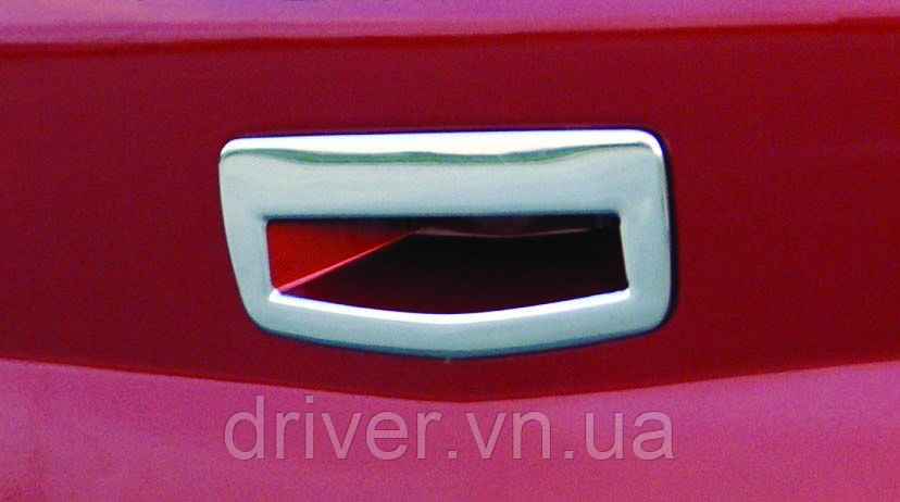 Накладка на ручку багажника (SD, нерж) для Renault Megane II 2004-2009 гг