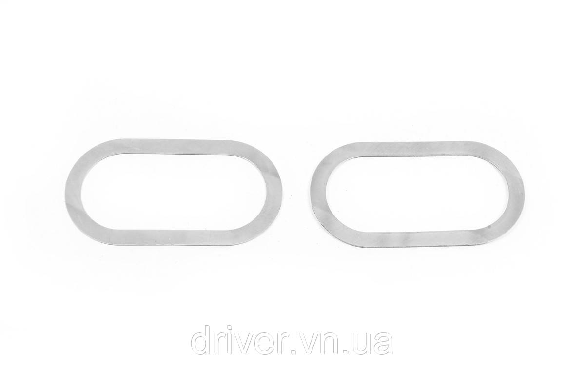 Хром накладки на поворотники (2 шт, нерж) для Volkswagen T5 Caravelle 2004-2010 гг