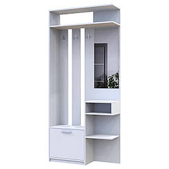 Передпокій Doros Рів'єра 91,5х30х203 см Білий (DRS-011332)