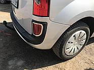 Окантовка заднего отражателя (2 шт, нержавейка) для Mercedes Citan 2013-2021 гг