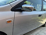 Накладки на Зеркала (2 шт., пластик) для Honda Civic Sedan VII 2001-2006 гг, фото 6