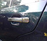 Хромированные Накладки на Ручки Дверей (4 шт, Нержавейка) для Mercedes E-сlass W124 1984-1997 гг