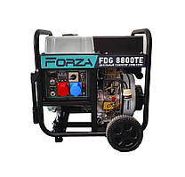 Генератор дизельний  FORZA FDG8800TE  6.0/6.5 кВт 220/380В з електрозапуском