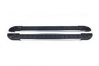 Боковые Подножки RedLine (2 шт., Алюминий) Стандартная база для Ford Connect 2021- гг