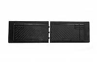 Задние резиновые коврики (2 шт, Stingray) Premium - резина без запаха для Renault Trafic 2015- гг